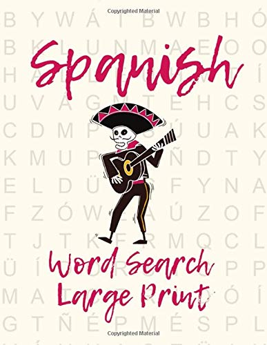 Spanish Word Search Large Print Sopa De Letras En Espanol Letra Grande 100 Rompecabezas Para Adultos Y Ninos Gran Regalo Clark Kemp Amazon Com Books