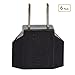 ZHIWEN European (Round) to American (Flat) USA US Adapter, Power Converter Travel Adapter, Outlet Plug Adapter (6 in Pack)