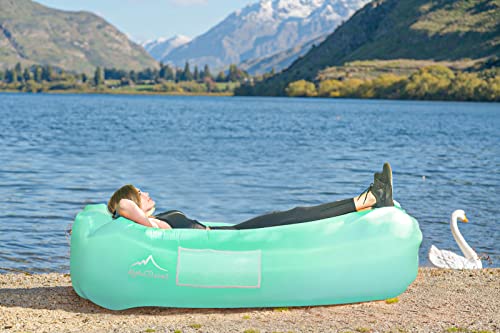 Inflatable Lounger AlphaBeing Best Air Lounger For Travelling