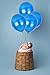 Treasures Gifted Metallic Royal Blue Balloons - Pearlized Dark Blue Balloons, 12 Inch Balloons - Steel Blue Balloons - Large Blue Latex Balloons - Metallic Blue Balloons - Blue Balloons 100 Pack