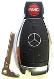 MERCEDES BENZ 5WK4 9046 CHROME Factory OEM KEY FOB Keyless Entry Car Remote