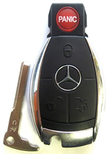 MERCEDES BENZ 5WK4 9046 CHROME Factory OEM KEY FOB Keyless Entry Car Remote