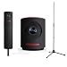 Mevo Live Event Camera by Livestream, Black - Bundle Boost by Livestream, K&M 20170-500-55 Microphone Stand,