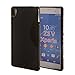 Xperia Z3v Case,COOLKE [Black] Soft Silicone Case TPU Gel Flexible Protecting Cover for Sony Xperia Z3v
