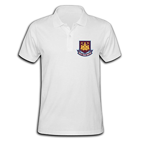 West Ham United F.C. Logo Mens Polo T 