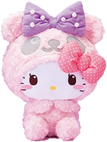 Amazon キティ パンダ ハローキティ ぬいぐるみ ふわふわパール Big ピンク 単品 約33 おもちゃ おもちゃ