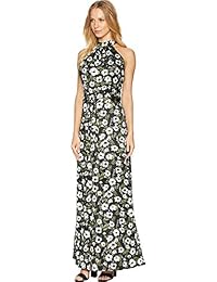 Bebe - Vestido para mujer Halter Maxi