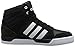 adidas NEO Mens Bbadidas Raleigh Lifestyle Basketball Sneaker,Black/White/White,9.5 M US