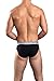 Obviously Core - Naked Hipster Brief (Black, Large)