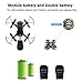 Mini Drones for Kids and Adults, EACHINE E61H Macro Drone RC Nano Quadcopter with Auto Hover for Beginners, Extra Batteries, 15 mins Long Flight Time, One Key Take Off/Landing,Toys for Boys and Girl