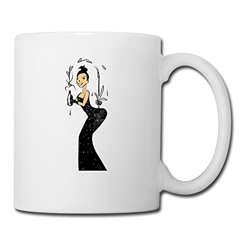 Cool Kim Kardashian Ceramic Coffee Mug, Tea Cup | Best Gift For Men,
Women And Kids - 13.5 Oz, White