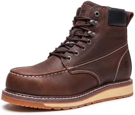 Amazon.com | Ad Tec Men's Apex 8” Composite Safety Moc Toe Work