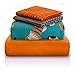 Chital 4 Pc Twin Bed Sheets | Gender Neutral Cat Print Kids Bedding Set | Pet Lovers Gift Idea | 1 Flat, 1 Fitted Sheet; 2 Pillow Cases | Durable Super-Soft, Double-Brushed Microfiber | 15” Deep