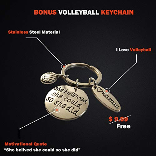 Volleyball Padded Sleeves for Younger Girls and Boys Passing Forearm