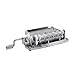 Music Box 30-Note Hand Crank Tape Movement Part Attached A Metal Puncher and 3 Strips DIY Your Songs