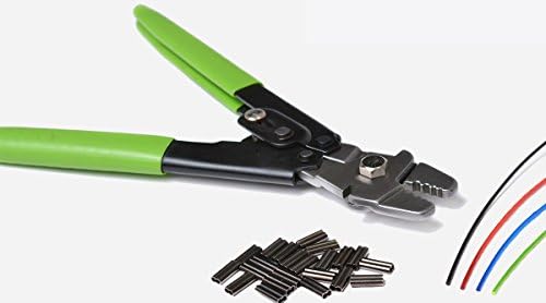 Neptonics Deluxe Hand Crimping Kit (200’ 300lb Black Mono + 25x Crimps + Deluxe Crimping Tool)