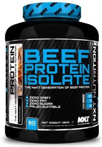 NXT Nutrition Beef Protein Isolate 1.8kg – Blue Raspberry – BigaMart