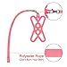 2 in 1 Cell Phone Lanyard Rocontrip Strap Case Holder with Detachable Neckstrap Universal for Smartphone iPhone 8,7 6S iPhone 6S Plus,Samsung Galaxy Google Pixel 4.7-5.5 inch (Watermelon Red)