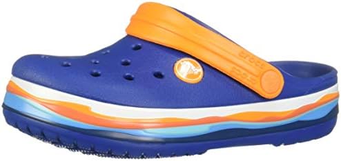 crocband wavy band clog