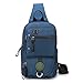 Lanspace Sling Bag Cross Shoulder Backpack for Laptop iPad Up to 12.1-Inch