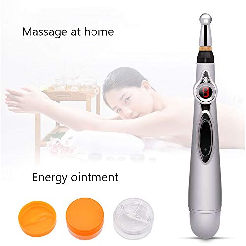 Electronic Acupuncture Pen Electric Meridians Laser Therapy Heal Massage Pen Meridian Energy Pen Relief Pain Tools