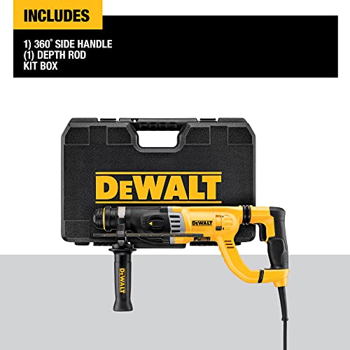DEWALT Rotary Hammer Drill with Shocks, DHandle, SDS, 11/8Inch