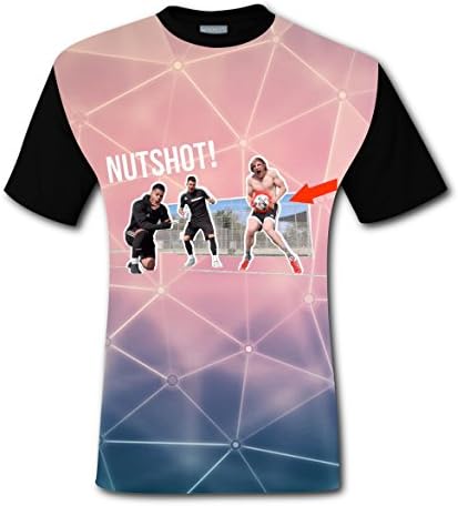 DUANZHENGXIA Customize Logan-paul Football Fashion Short Sleeve Printing T-shirts Mens Tees XL