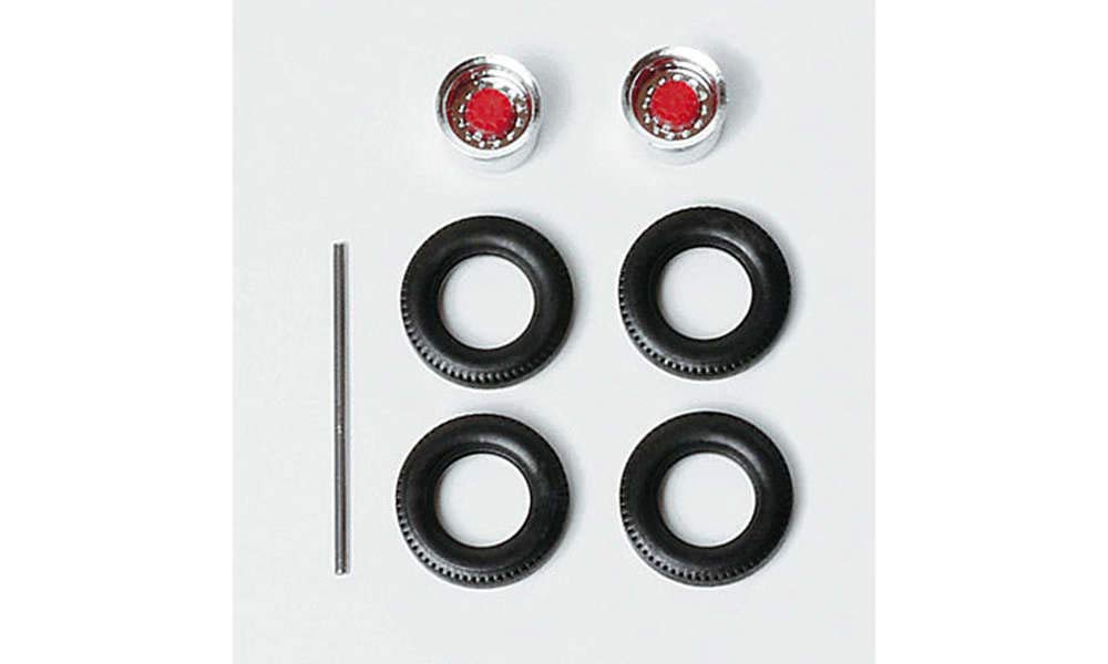 herpa 052009 - Miniature Model - Two Tire Truck Drive Axle