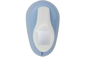 2cm Punch Square - Stamp Shape Hole Puncher for Crafts, Lever Action Paper Punch for Scrapbooking, Cards and DIY Paper Crafts