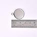 DROLE 30Sets Bezel Pendant Blanks with Glass-30Pcs Stainless Steel Pendant Tray with 30Pcs Transparent Glass Cabochons,20mm Blanks Cameo Bezel Cabochon Settings,Totally 60 Pieces