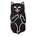 CHOCOCASE iPhone 6/6s Case Black Cat Soft Silicone Bumper Cover Back Skins Thick High Fashion Brand Unique Cool Cute Lovely Gift for Kids Teen Girls Women Men