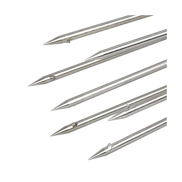 Cyfie-Barbed-Steel-7-Prong-Tine-Harpoon-Fishing-Spear-Gig-Gaff-Fork-Hook-with-8mm-Screw-for-Frog