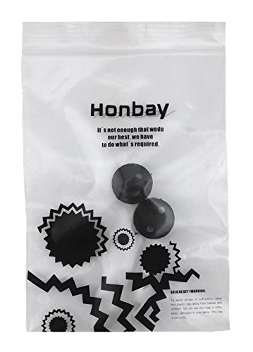 image for Honbay 2pcs Black Rubber Round Violin Viola Mute