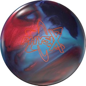 Storm Bowling Products Physix Bowling Ball- 15lbs, Red/Blue/Purple, 15
