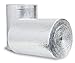 Double Bubble Reflective Foil Insulation: (16 in X 50 Ft Roll) Industrial Strength, Commercial Grade, No Tear, Radiant Barrier Wrap for Weatherproofing Attics, Windows, Garages, RV's, Ducts & More! ...