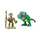 Teenage Mutant Ninja Turtles Pre-Cool Half Shell Heroes Dino Donatello and T-Rex Figures