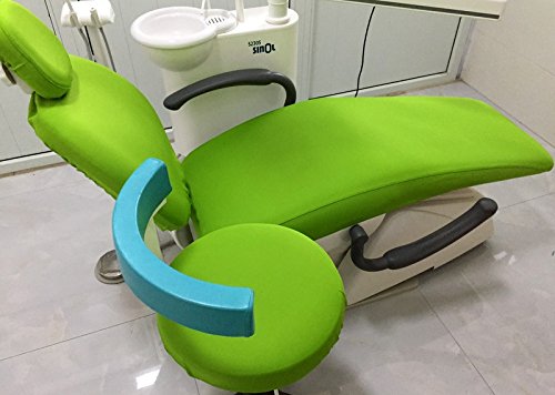 1 Set Dental Unit Cover Cloth Dentist Chair Protector Sleeves Washable Dentist Headrest Cushion - Thumbnail 6