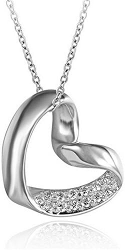 Yuntun Heart-shaped Necklace Love Peach Heart Chain(D1)