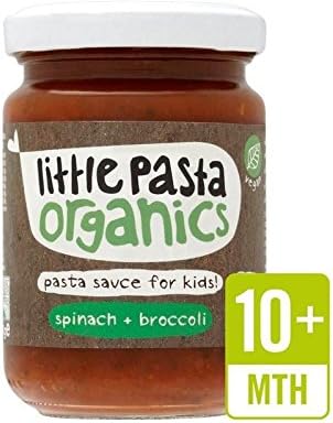 Little Pasta Organics Free From Broccoli & Spinach Pasta Sauce 130g - Pack of 2