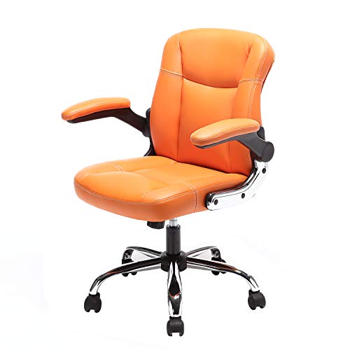 Myka's Ergonomic Leather Executive Office Chair High Back Computer Desk