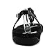 Vionic Women's Nala Arch Support Thong Sandal Black 9 M US