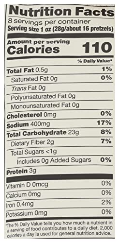 365 BY WHOLE FOODS MARKET, ORGANIC MINI PRETZEL TWISTS, 8 OZ