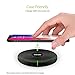 Zendure Q3 Wireless Charger, Anti-Slip Compact Cordless Charger (Soft LED Light), Fast Charge 7.5W for iPhone X/ 8 Plus, 10W for Samsung Galaxy S9/S9 Plus and 5W for Qi-Enabled Phones (No AC Adapter)