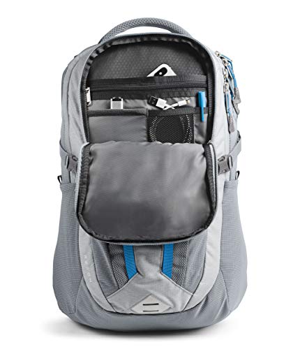 light grey north face backpack