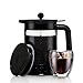 Bodum 51oz Cold Brew Coffee Maker, Black - Made in Portugal