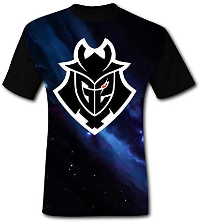 UeMuah Mens T Shirt G-2 Esports O-Neck Short Sleeve Graphics Tees