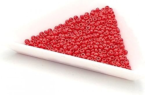 Download Creafirm - 15 grammes de Perles Miyuki Rocailles 11/0 Rouge Opaque Lustré 426 PDF