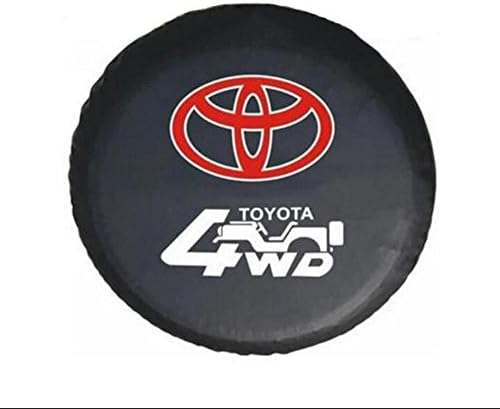 Amooca Spare Tire Cover Fit For Toyota Rav4 PRADO 4WD R16"