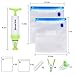 Sous Vide Bags Kit for Anova Cookers-20 Reusable BPA Free Food Vacuum Sealed Bags,1 Hand Pump, 2 Bag Sealing Clips and 4 Sous Vide Clips, Easy to Use, Practical for Food Storage & Cooking