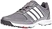 adidas Men's Tech Response Golf Shoe, Iron Metallic/White, 12.5 M US